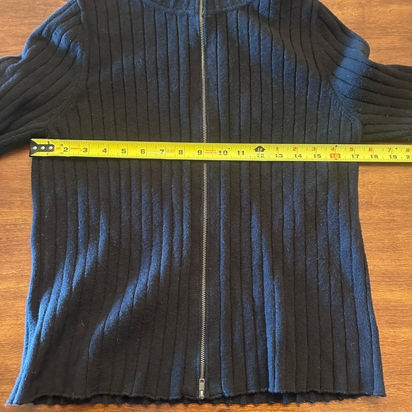 Universal Thread Black Ribbed Cardigan - Picture 5 of 6